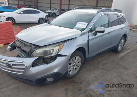 2015 Subaru Outback 2.5I Premium из США, поврежденный, VIN 4S4BSBCC3F3256110